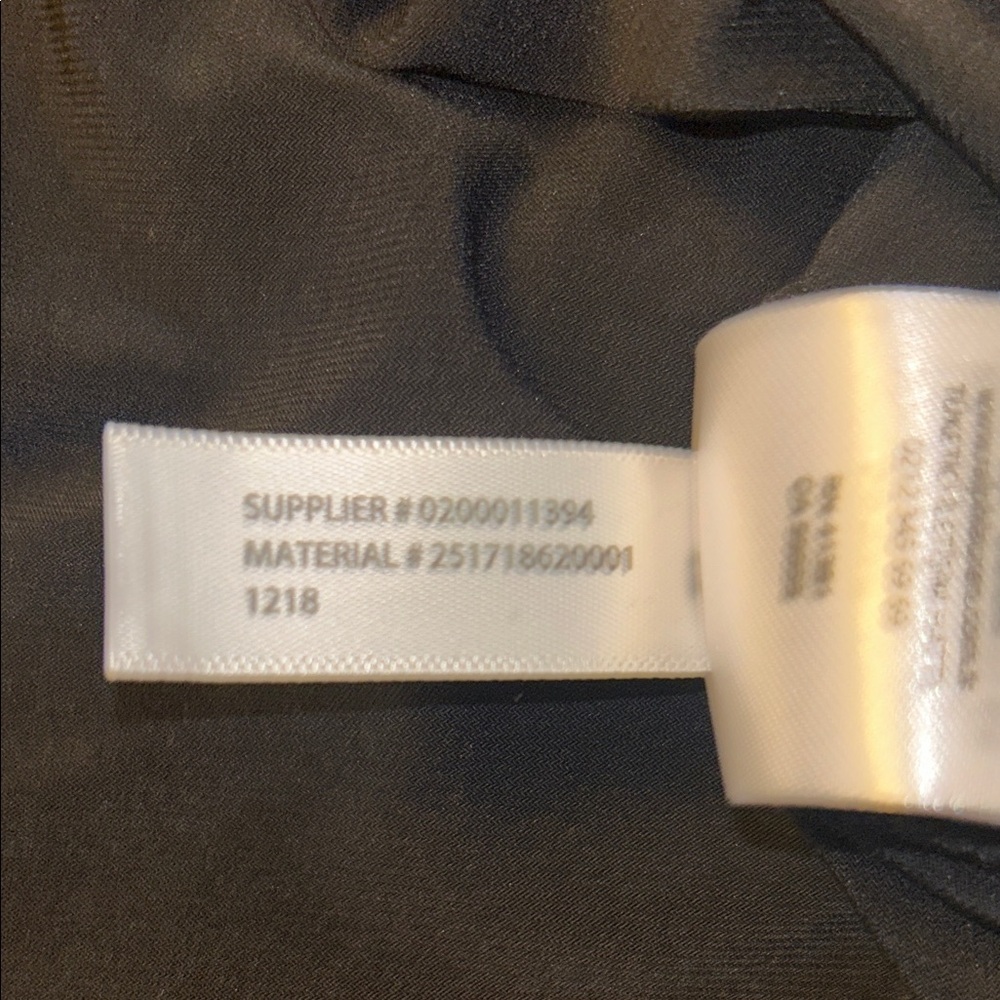 Lauren Ralph Lauren Black Dress with White Ruffle size 16 Petite - Picture 7 of 10